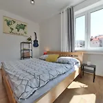 Big 75m2 Next To Opera Building In Direct Centrum, Air-conditioned, Balcony, 24h Self Checking Apartment *